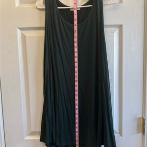 Dark Green Sleeveless Top